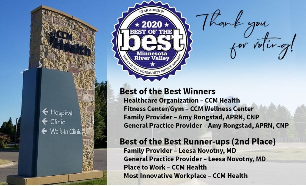 CCM health and wellness Arard best of best gym