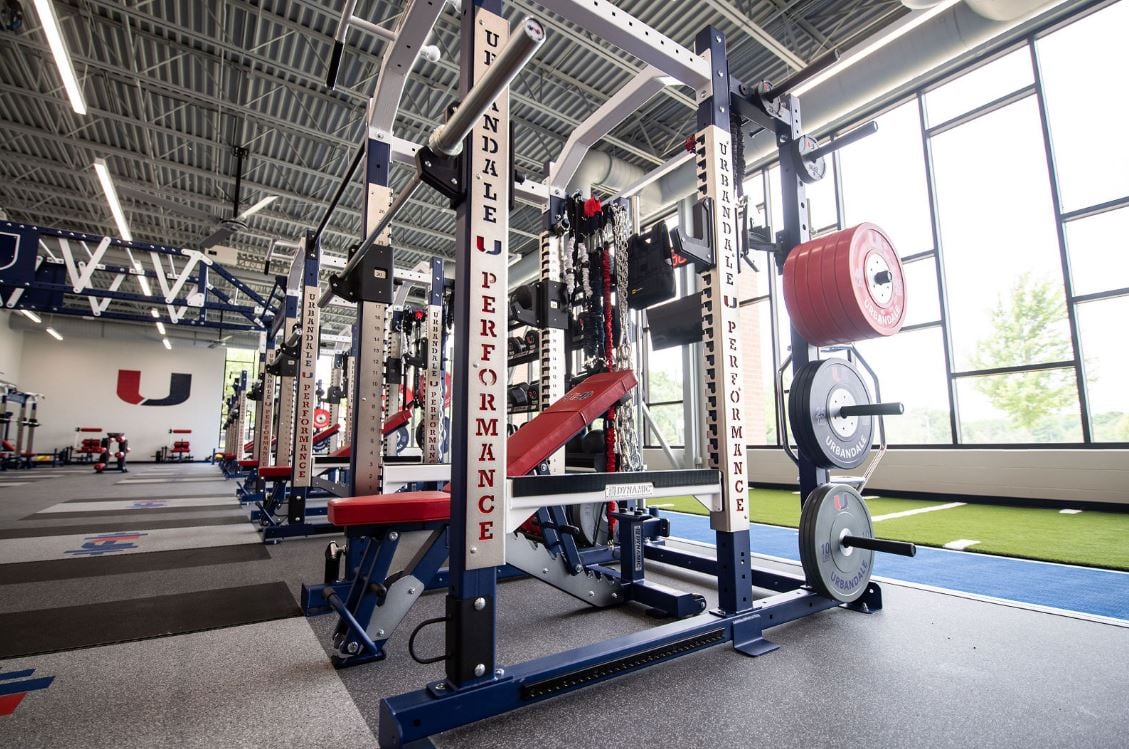 Push Pedal Pull Urbandale High school, Iowa commercial fitness install